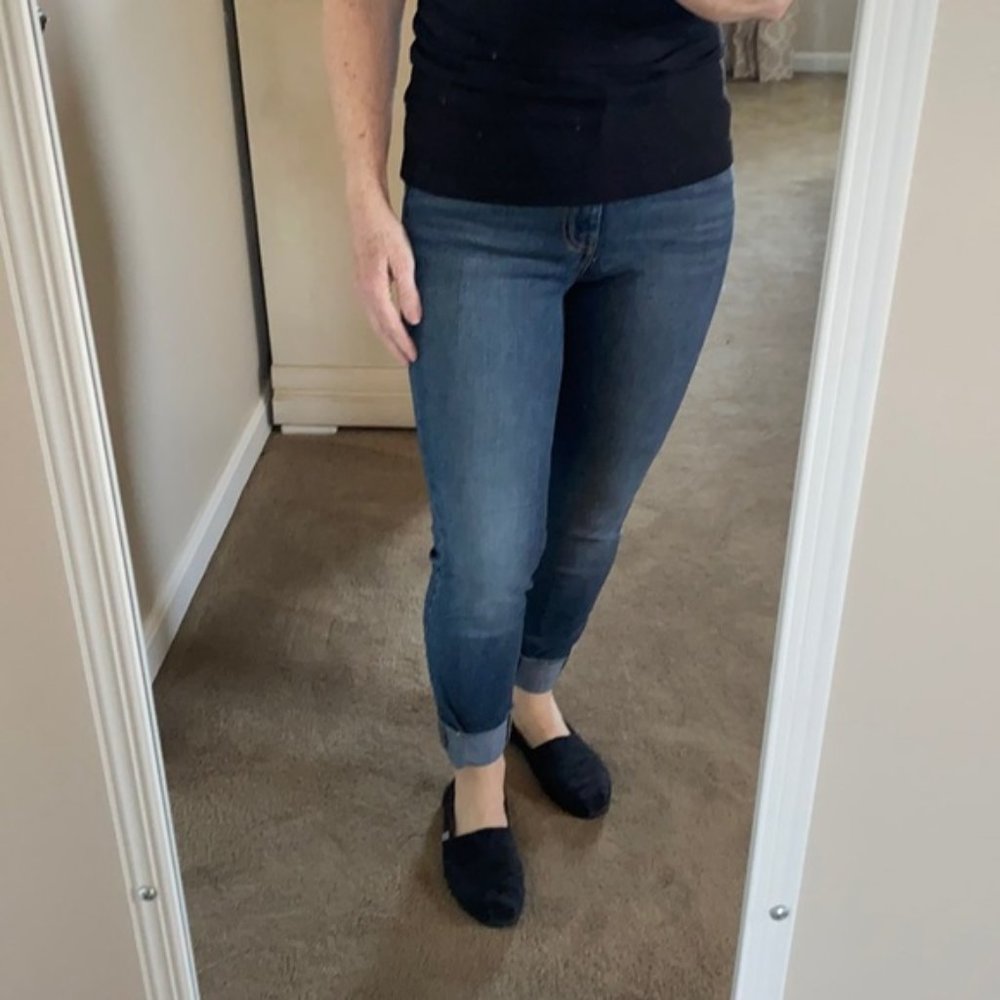 Jessica Simpson high rise skinny ankle jeans